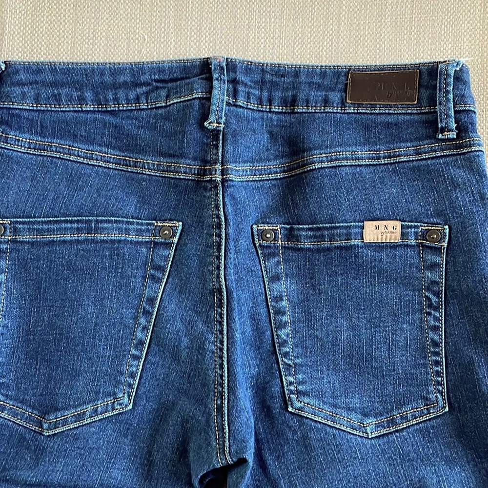 MNG straight leg pants